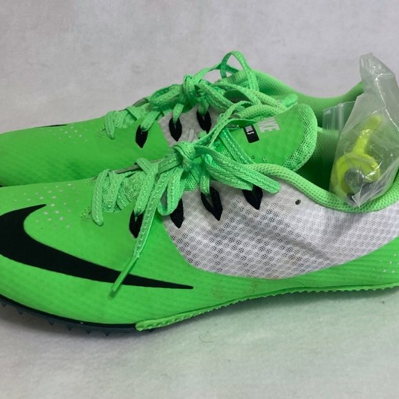 Nike Rival S Sprint Lime Green Men's Track Shoes Size 11.5 With Spikes - Picture 3 of 8
